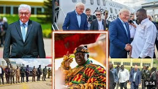 👑 Historic Visit! German President Meets Asantehene Otumfuo Osei Tutu II at Manhyia Palace 🇩🇪🇬🇭