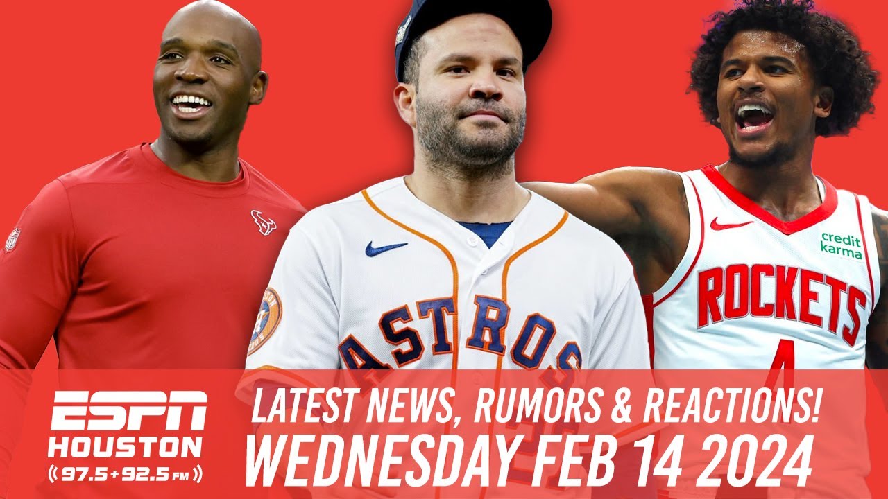 Latest Astros, Texans, Rockets news & analysis: Feb 14 2024 | ESPN ...