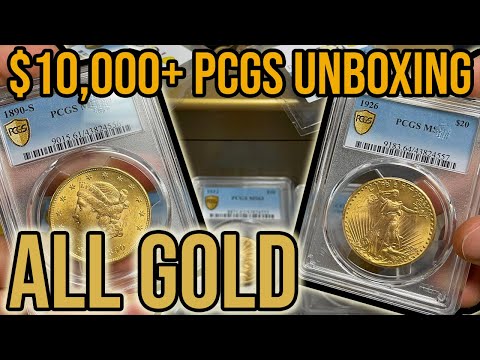 I Sent $10,000+ In Gold Coins To PCGS For Grading - Unboxing The Results (FAKES?!?)