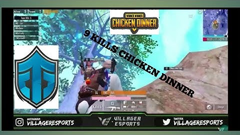 Tsm-Entity 9 kills Chicken Dinner | Wiping out Fnatic,Soul | Villager esports