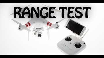 Max Distance Test DJI Phantom 3 Standard FPV