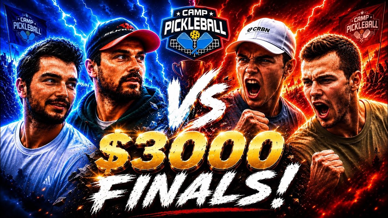 Laidlaw & Hugo (5.8/5.7) vs The Herrick Brothers (5.9/5.4) | Camp Pickleball's Summer Shootout Final