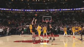 Cinematic View of Josh Giddey's Half Court Game Winner vs Lakers
