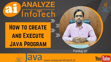 How to create and Execute Java Program