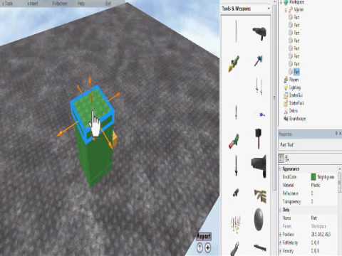 How To Make A Weapon Giver In Roblox Youtube - roblox tool giver fe
