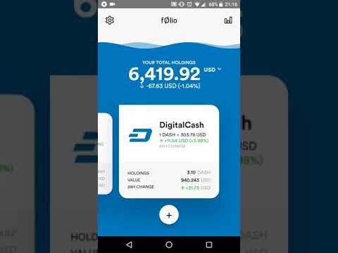 portfolio cryptocurrency app