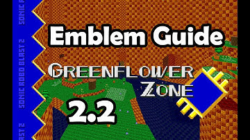 SRB2 Emblem Locations - Greenflower Zone (2.2)