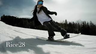 1718season hina グラトリ rice28　snowboard