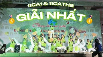 GIẢI NHẤT VĂN NGHỆ THPT CHUYÊN LÊ HỒNG PHONG - 11CA1 & 11CATH2 | CHIẾN BINH ĐÔ THỊ | BIÊN ĐẠO: LEV 