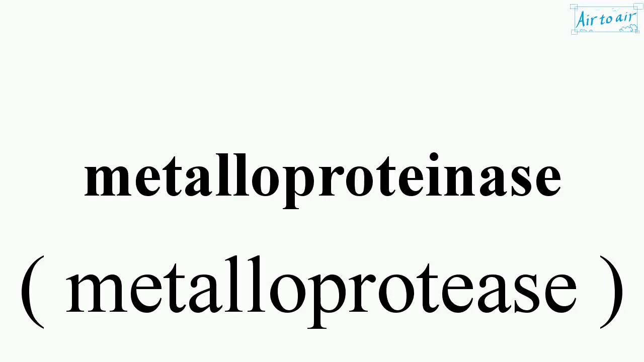 metalloproteinase YouTube