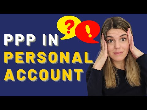 My PPP was deposited into my personal bank account! What do I do?
