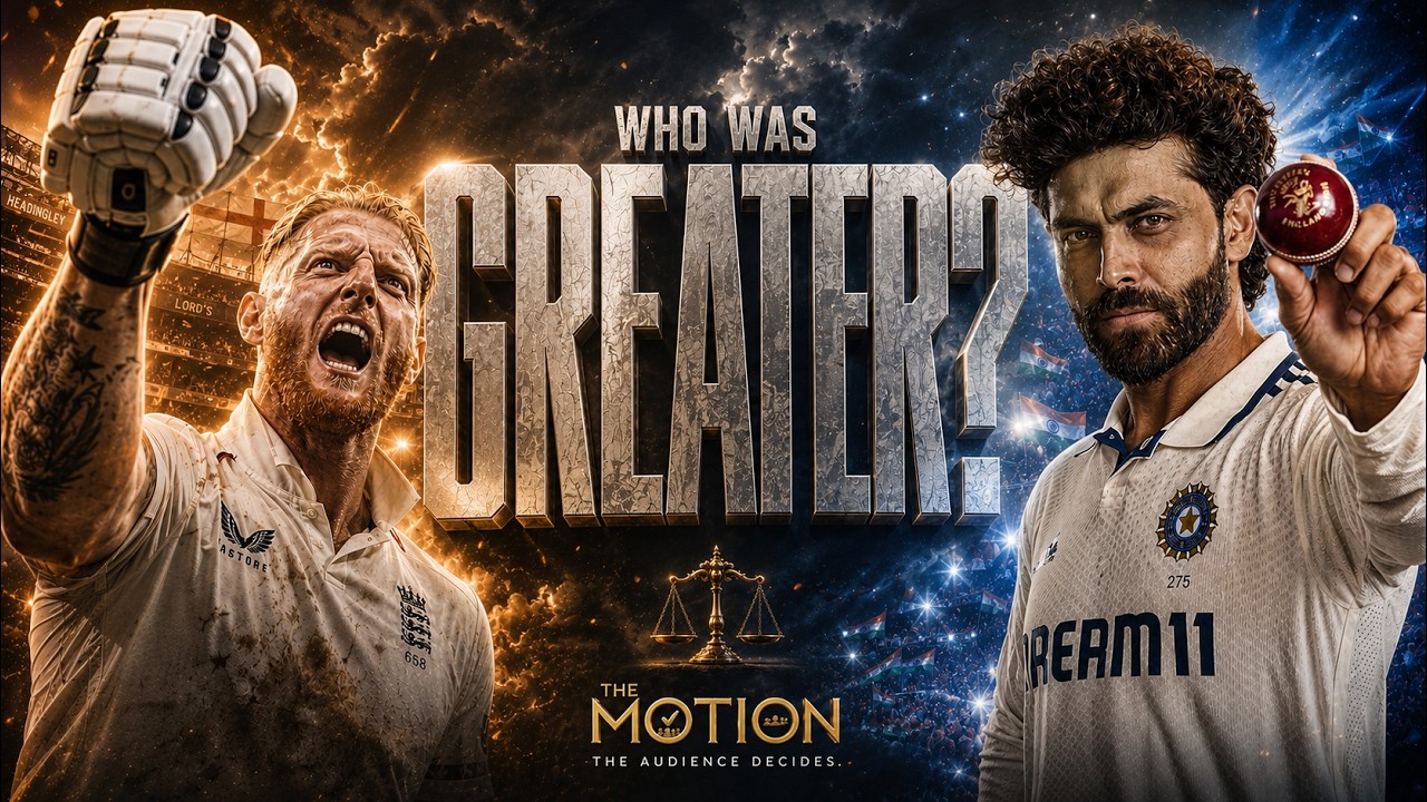 Ben Stokes vs Ravindra Jadeja | Who Was The Better All-Rounder? | THE MOTION Ep. 3