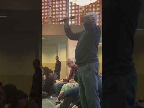 اذان العصر الجامع الكبير ستوكهولم السويد السويد عرب السويد