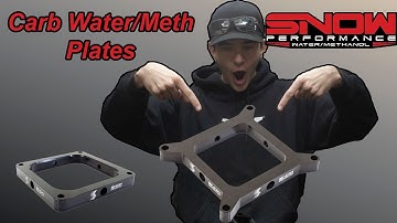 Snow Performance Carbureted Water/Methanol Plates