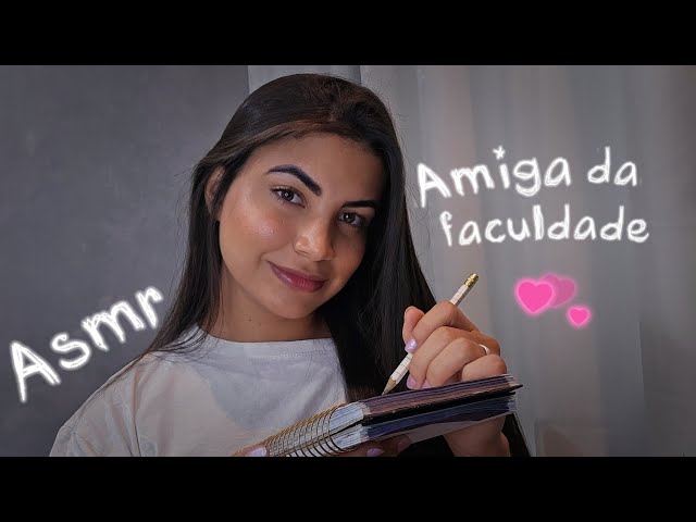 ASMR ROLEPLAY College friend in love with you 💕💋 (soft voice)