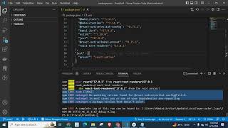 No matching version found for @react native masked view @react native babel preset eslint-config