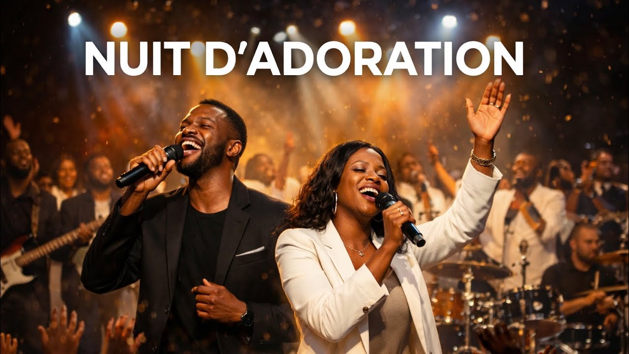Nuit d'adoration #gospel #praise #foi #louange #prophétie #worshipmusic #dieu 