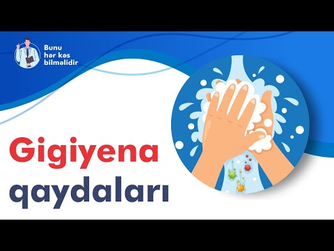 Bunu hər kəs bilməlidir: Gigiyena qaydalarına doğru riayət etmək.