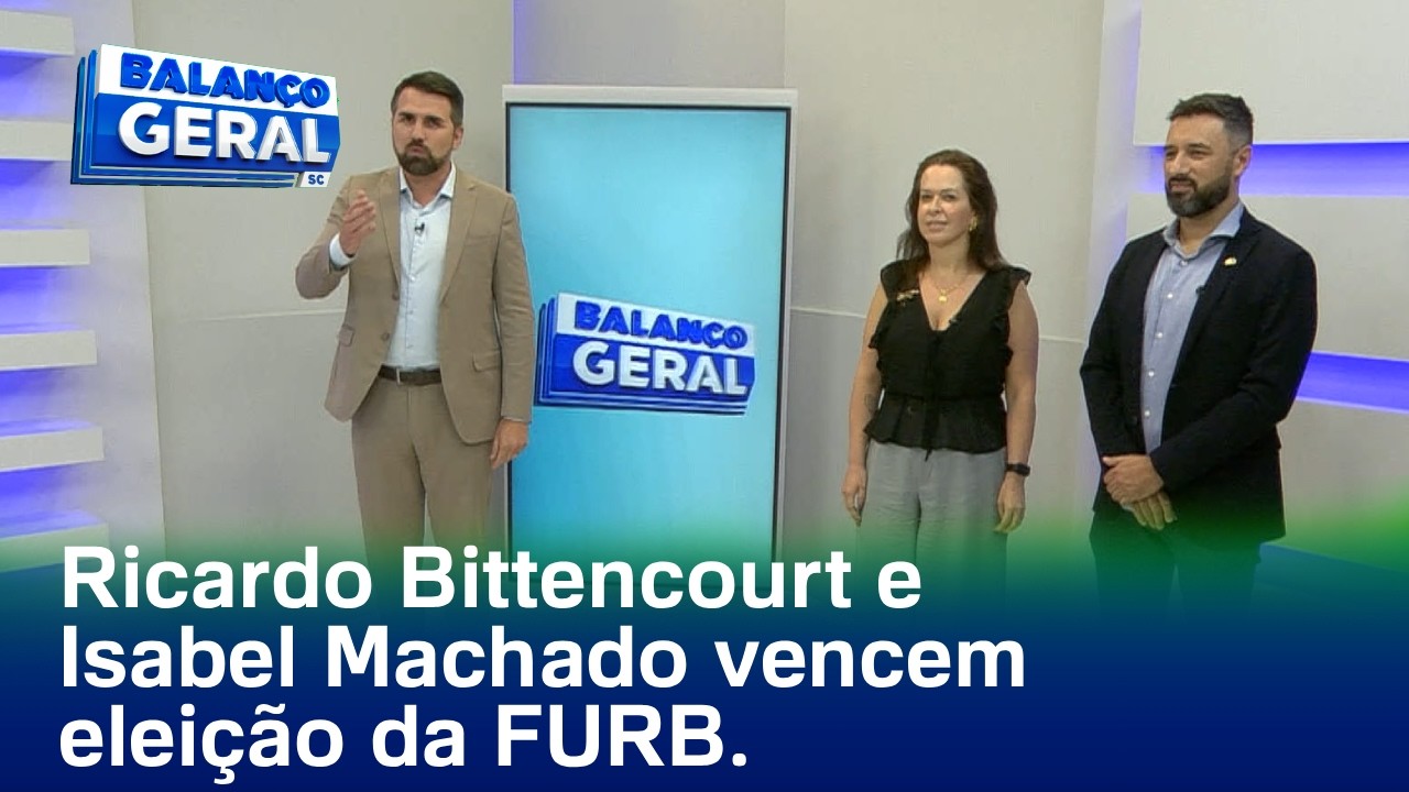 Ricardo Bittencourt e Isabel Machado vencem as eleições para a reitoria da FURB