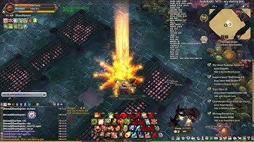 Tree of savior ReBuild Kino Pyro Ele vs Amiss dog