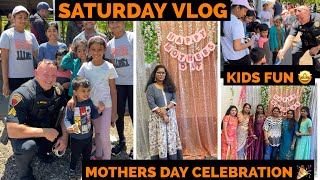 💢Saturday vlog | Full day vlog | Mother’s Day celebration🎉| Park  | tamil usa vlog #vlogswithsubbu