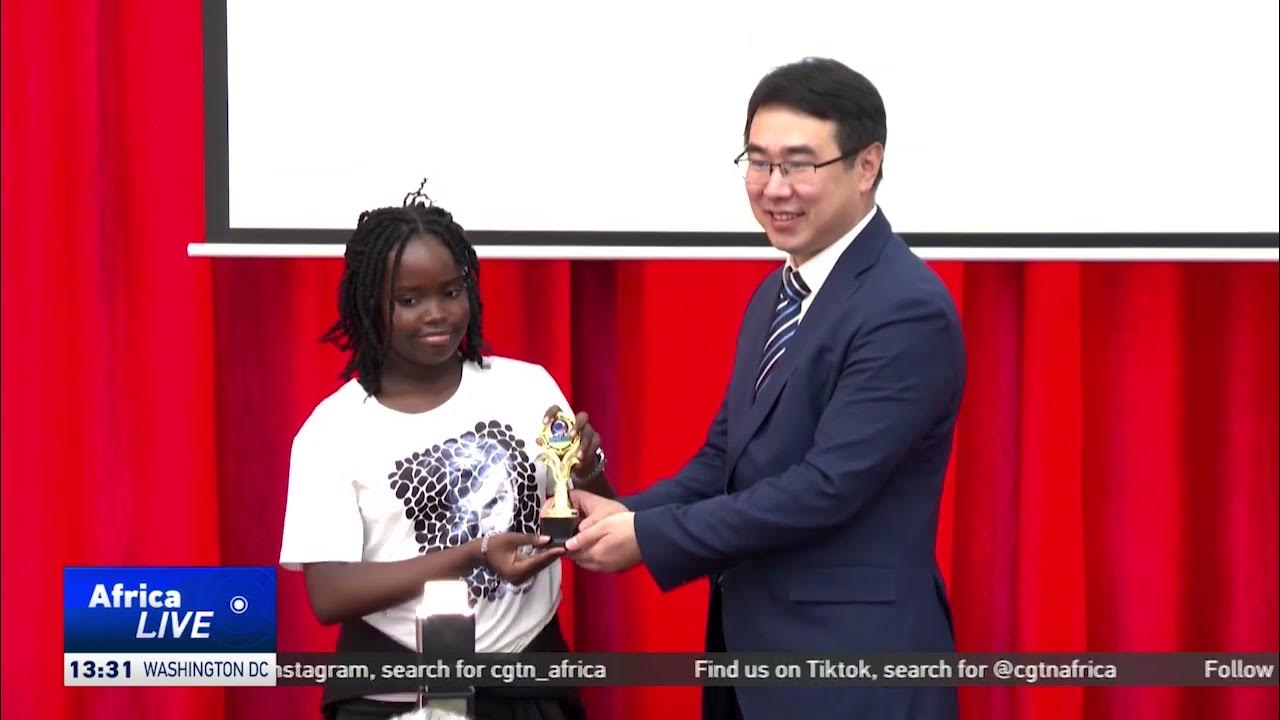 Kenyan student comes in second in painting competition for African youth