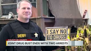Two arrested in Newport for methamphetamine trafficking