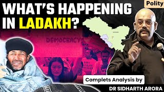 [Polity] What is Ladakh protest? Sonam Wangchuk, Sixth Schedule, Article 371? | By Dr Sidharth Arora