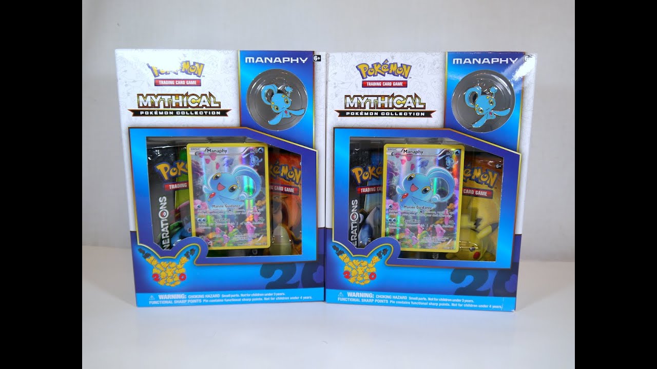 Manaphy Mythical Pokemon Collection Opening! | Pokemon TCG