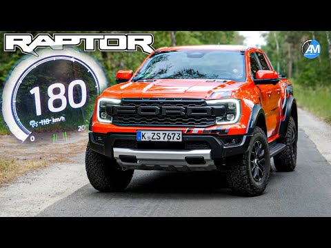 2023 Ford Ranger RAPTOR (V6 Bi-Turbo) | 0-188 km/h acceleration🏁 | by Automann in 4K