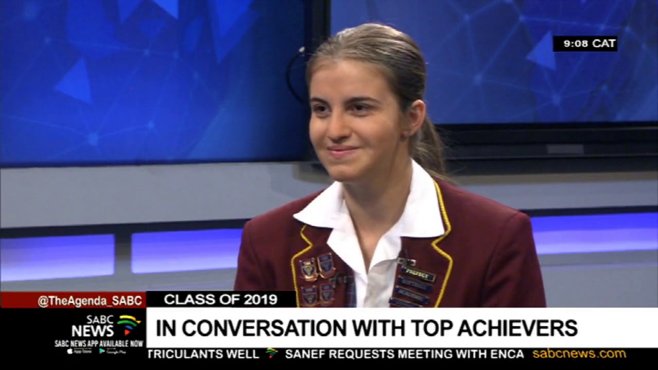 In conversation with 2019 matric top achievers - YouTube