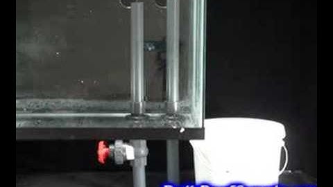 Ultra quiet reef tank overflow