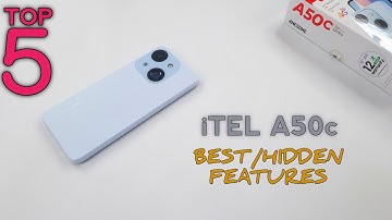 iTel A50c Top 5 Best/Hidden Features - Top 5 Tips And Tricks