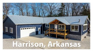 Land and Home for Sale | 3980 Ozark Road Harrison, AR 72601 Listed at $399,000 Walk Through