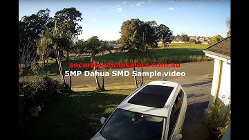 Dahua DH-IPC-HDW3541TMP-AS-0280B / DH-IPC-HFW3541EP-SA-0280B Sample Video 2.8mm 5MP Resolution