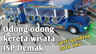 Review of JSP Demak miniature amusement ride train toy with trailer 2026