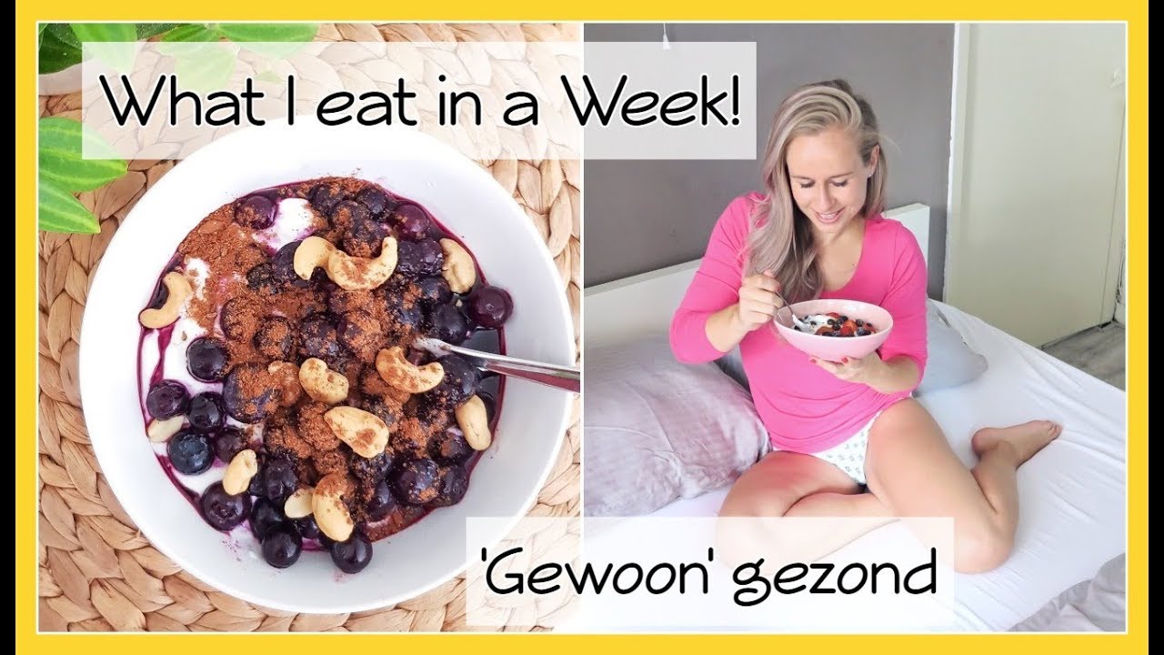 buikspieren na zwangerschap What I eat in a Week #5 - 'Gewoon' gezond eten // OPTIMAVITA