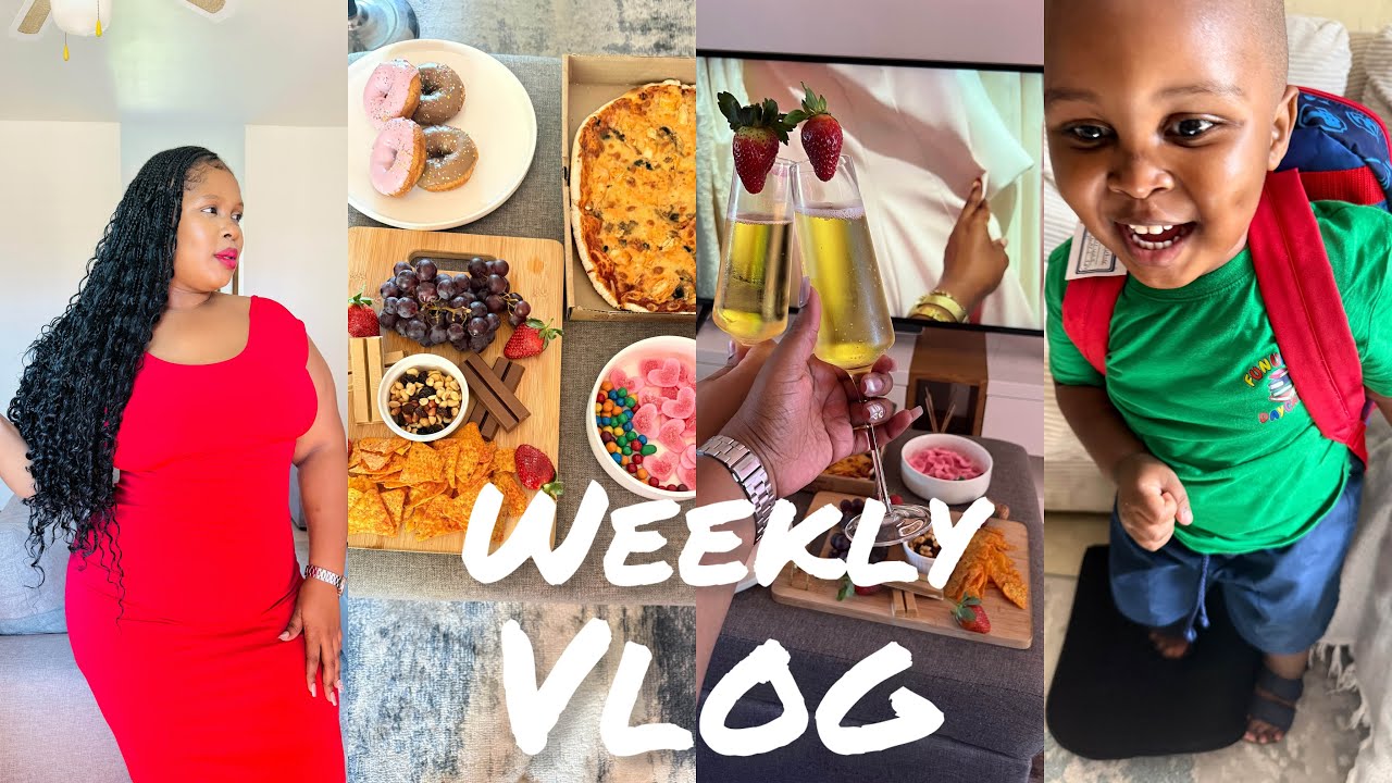 Weekly Vlog || My baby’s first day of school | Galentines with my friend 