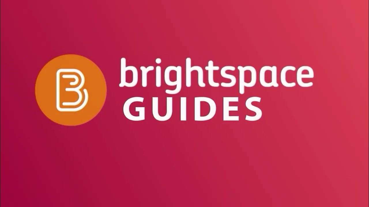 Brightspace Accessing Brightspace YouTube