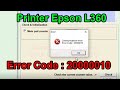 Error Code 20000010 Download & Instal Driver Epson L360