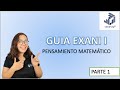 GUIA EXANI I | INGRESO A EDUCACIÓN MEDIA SUPERIOR   PARTE 1