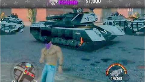 Saints Row the Third: How to Get a Crusader Tank EARLY