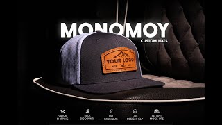Custom Leather Patch Hats | Monomoy