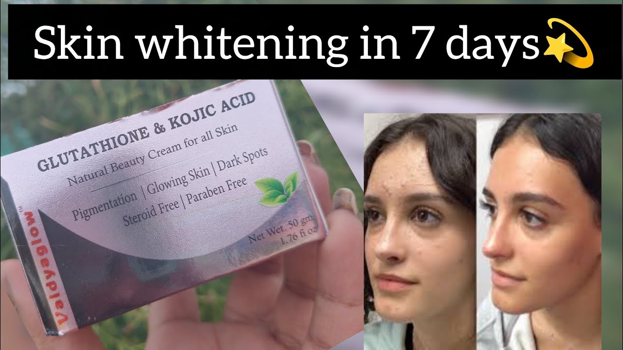 vaidyaglow glutathione skin whitening vaidya glow glutathione and kojic acid cream review in tamil #skincare  #skinbrightening