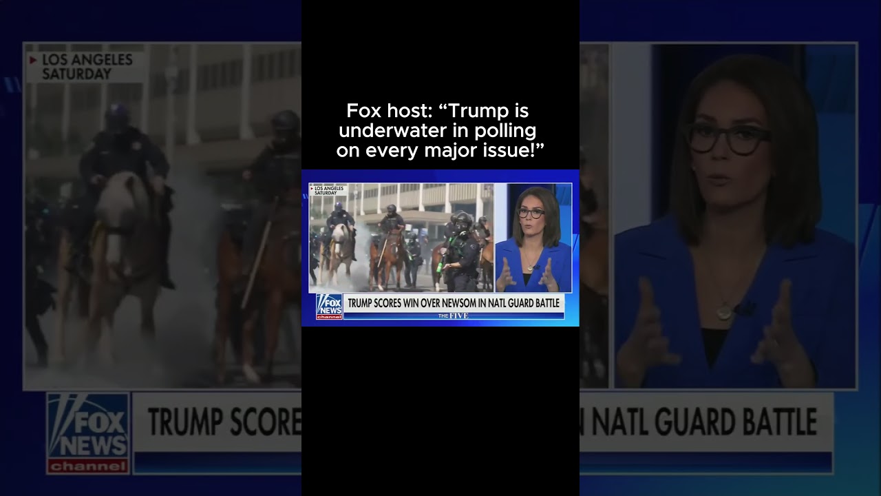 Fox host: Trump “underwater on EVERY major issue!”