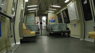 BART C1 Car 449 Ride (Announcement) November 2021