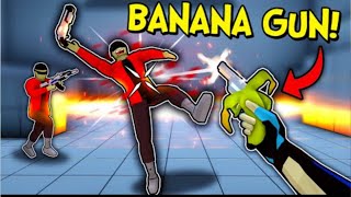 [Dani] Adding a Banana Gun to my Game!