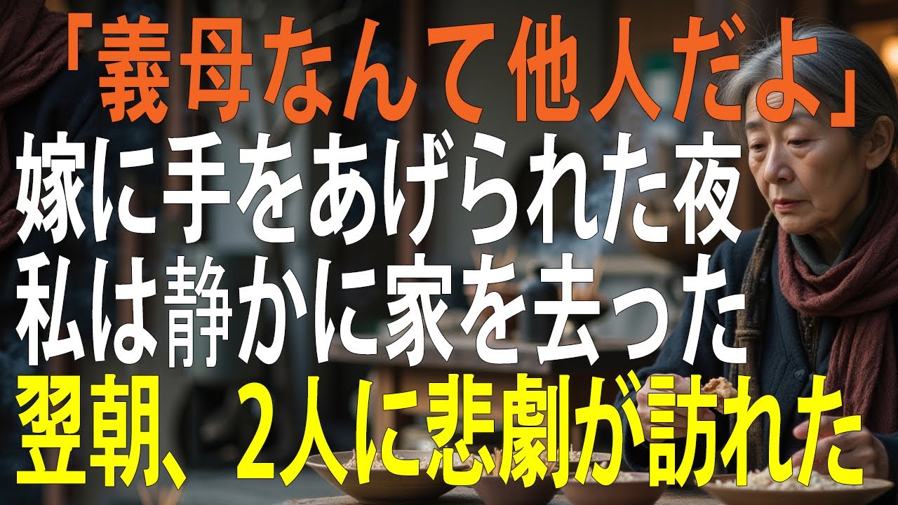 「親は不要だろ」と暴言と暴力を向けてきた息子夫婦。しかし翌朝、彼らの前に現れたのは“全てが売却された”という厳しい現実だった【シニアライフ】