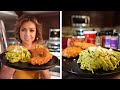 How To Make Crispy Chicken with Green Spaghetti