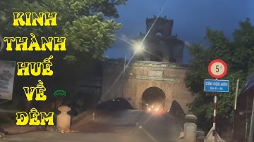 Quang cảnh Cố đô Huế về đêm lung linh êm đềm với sông Hương, cầu Trường Tiền và thuyền rồng mộng mơ